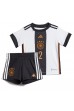 Tyskland Antonio Rudiger #2 Babyklær Hjemme Fotballdrakt til barn VM 2022 Korte ermer (+ Korte bukser)